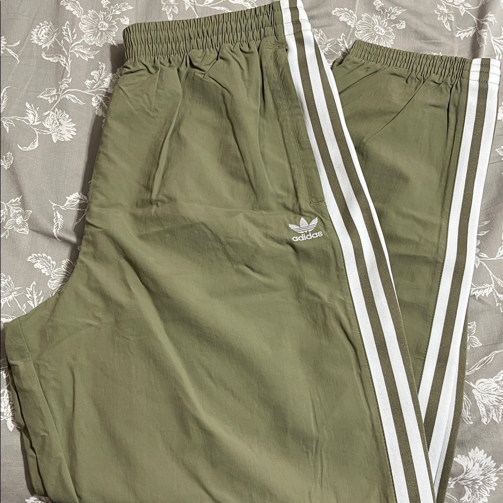 Adidas Olive Green Track Pants NWT - Picture 4 of 4